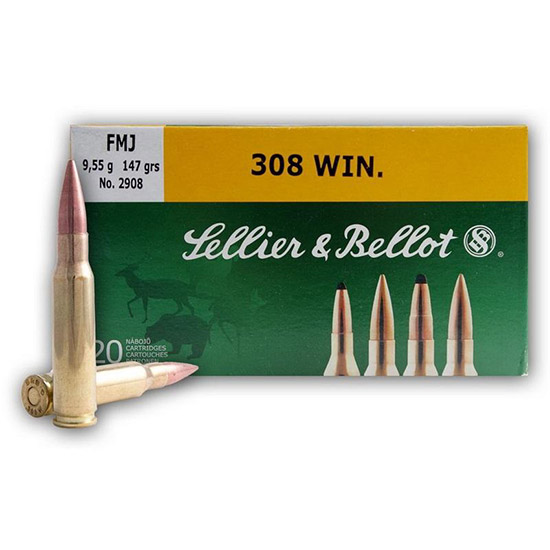 SB TGT 308WIN 147GR FMJ 20/25 - Ammunition